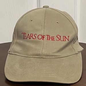 🔥🔥 Vintage “TEARS OF THE SUN” Movie Hat - Bruce Willis Movie 2003 - S/M Flex